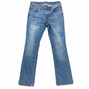 Old Navy Womens Size 4 Short Bootcut Blue Jeans
